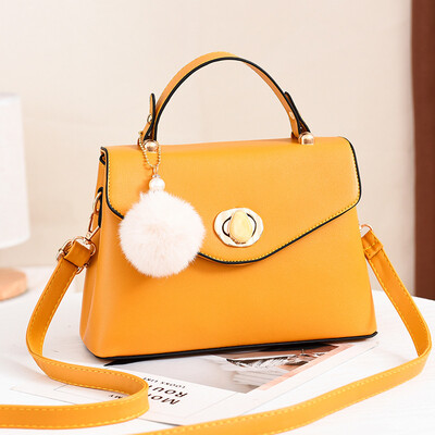 

Korean fashion 2019 new womens bag handbag PU leather trend handbags shoulder bag diagonal cross bag