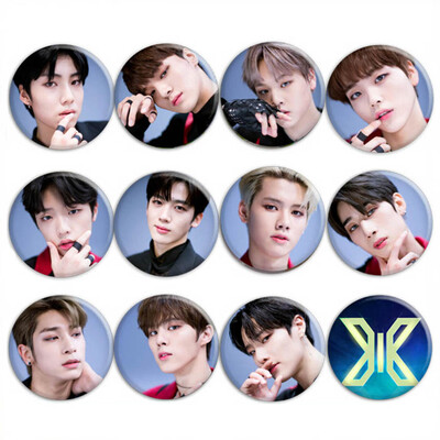

redCherry ProduceX101 X1 XONE Album QUANTUM LEAP Brooches Button Badges Pins Set for Clothes Backpack Pencil Case