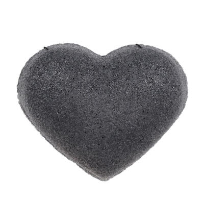 

Natural Konjac Cosmetics Puff Heart Shape Face Cleaning Sponge Wash Flutter