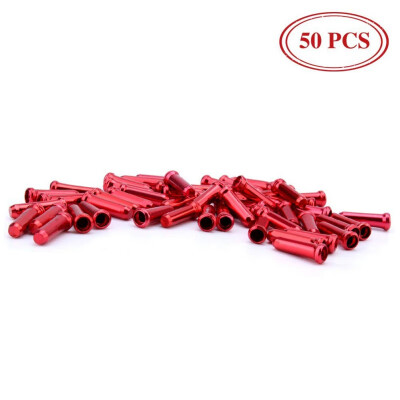 

50pcs Repair Tool Bicycle Parts Brake Shifter Derailleur Inner Cable End Cap Crimps Multifunction Accessory