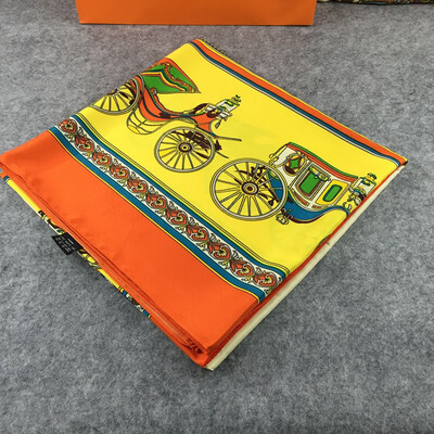 

Spring&autumn new satin wagon big square towel air conditioning shawl sunscreen beach towel ladies scarf shawl dual purpose