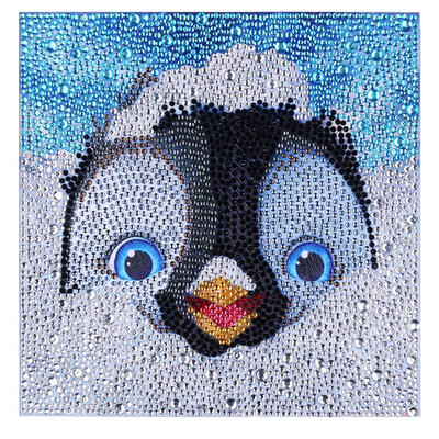

5D DIY Full Drill Special Shaped Diamond Painting Cute Penguin Cross Stitch