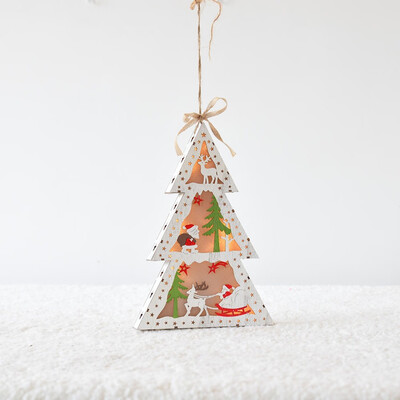 

〖Follure〗Christmas Tree Pendant Hanging Home Ornament Christmas Decoration