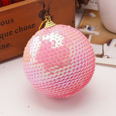 

Tailored Christmas Rhinestone Glitter Baubles Ball Xmas Tree Ornament Decoration 8CM