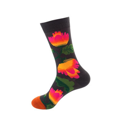 

Hot fashion Drop shipping Autumn winter Retro Women New Art Van Gogh Mural World Famous Oil Painting Female Socks Funny Socks