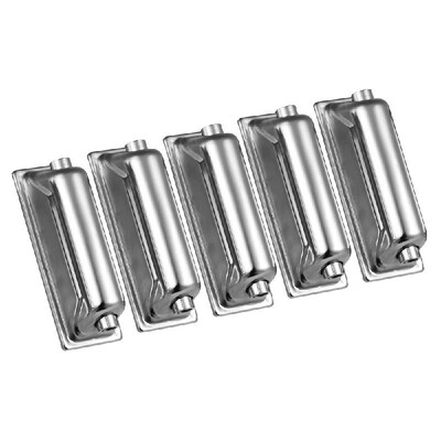 

Double-end Rectangular Snare Drum Lug Claw Hooks Ear Drum Set Parts Accessories Replacement 5pcsPack
