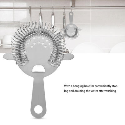 

Greensen Stainless Steel Cocktail Drinks Drainer Filter Beverage Filtering Tool for Bar Restaurant Home