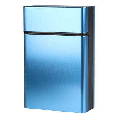

Slim Metal Cigarette Box Automatic Cigarette Case Aluminum Gift Box Holder
