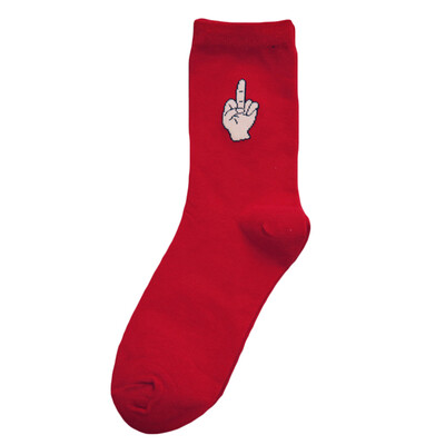 

Fashion 1 Pair Women Popular Funny Patterned Embroidery Cartoon Sock Lovely Cat Casual Socks