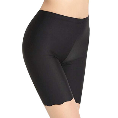 

Toponeto Ladies Sexy Ice Bottom Pants Three Pairs Plain Underwear Comfortable Safety Pant