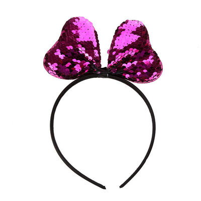 

1Pcs Baby Girls Sequins Glitter Bow Knot Headband Hair band Costume Party Cosplay