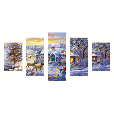 

Tailored Full Drill DIY 5D Diamond Painting Embroidery Cross Crafts Stitch Kit Home Decor