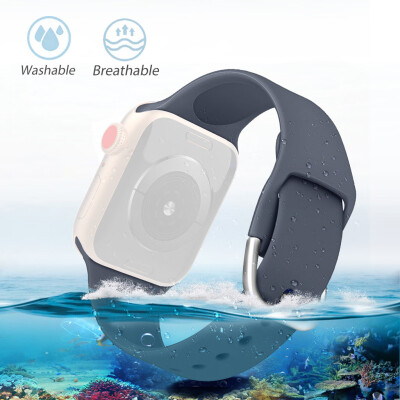 

〖Follure〗Replacement Sports Soft Silicone Wristband Strap For iWatch Series 234 3840MM