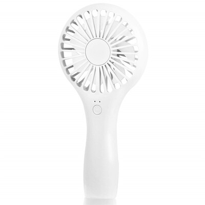

〖Follure〗Portable Mini Fan with Battery Mobile Silent Hand Fan with LED Multi-Color Chan