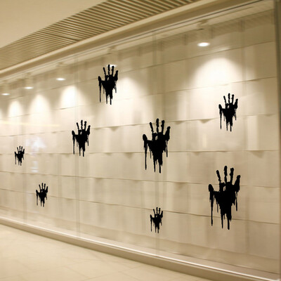 

〖Follure〗Halloween Handprints Removable Wall Stickers Quote Art DIY Decal Mural Decor