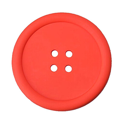 

Gobestart 4pcs Cup Silicone Button Cup Cushion Holder Drink Placemat Mat
