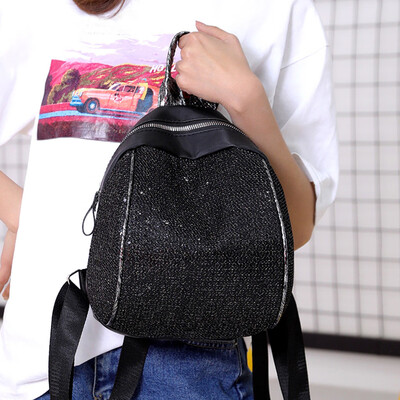 

Tailored Women Sequin Travel Backpack Quality Fashion School Backpack