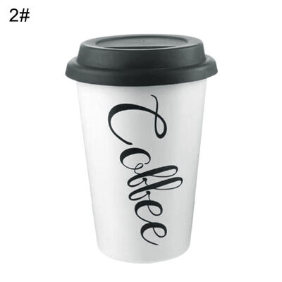 

500ml Stainless Steel Reusable Home Office Coffee Cup Tea Mug Container with Lid