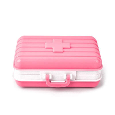 

6 Grids Mini Portable Pill Box Tablets Case Medicine Box Pill Container Organizer Jewelry Storage Box