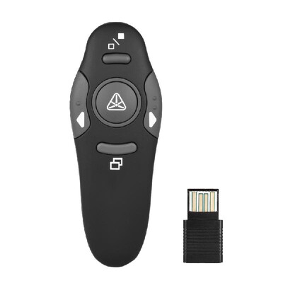 

24GHz Wireless USB Powerpoint Presentation PPT Flip Pen Pointer Clicker Presenter with Red Light Remote Control for Teacher Lectu