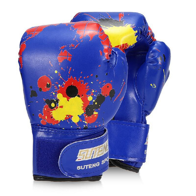 

Fighting Gloves for Boy Girls Strike Boxing Training Safety Gloves for Kids Map Boxing Gloves