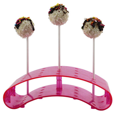 

Size 12 Holes Arc Shaped Plastic Chocolate Candy Lollipop Stand Display Holder