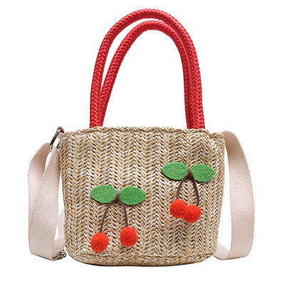 

Tailored Women 2019 New Messenger Bag Fashion Simple Portable Shoulder Bag Straw Bag