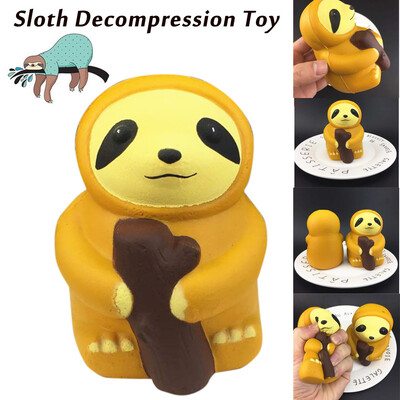 

〖Follure〗1PC Cute Sloth Decompression Slow Rising Squeeze Relieve Squishies Toys