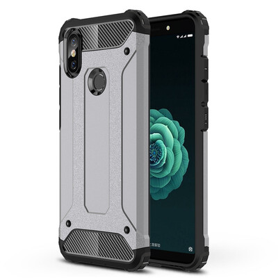 

Hybrid Armor Case Xiaomi Mi A2 6X Soft TPU Phone Cover Xiomi 6X Mi6x Mia2 Military Grade Shockproof Case Xiaomi A2 Silicone Cover
