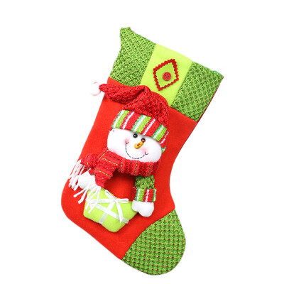 

Toponeto Christmas Santa Socks Cute Ornaments Festival Party Xmas Tree Hanging Decoration