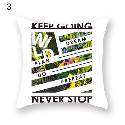 

Letter Circle Flower Bird Star Pillow Case Cushion Cover Sofa Bed Car Cafe Decor