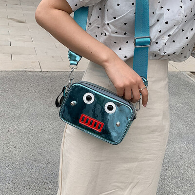 

New bag handbags new 2019 bag summer shoulder Messenger bag wild ins wide shoulder strap small bag simple tide