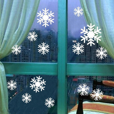 

Snowflakes removable wall window vinyl decal sticker Christmas