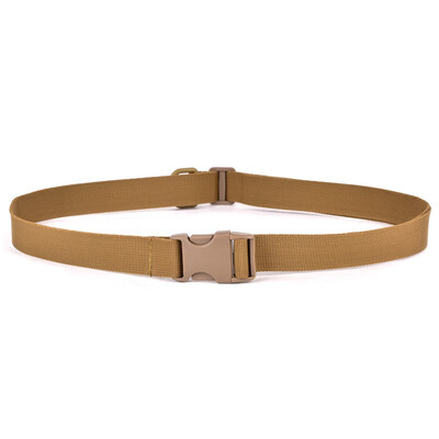 

25cm Mens Breathable Nylon Military Tactical Fabric Belt With Plastic Buckle