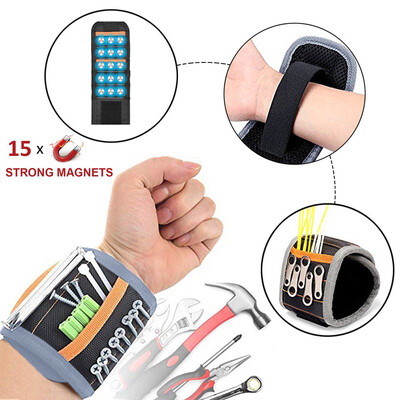 

〖Follure〗Magnetic Wristband Pocket Tool Belt Pouch Bag Screws Holding Working Helper