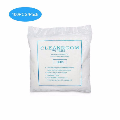 

100PCSPack Anti-static Dusting Clean Cloth Mobile Phone LCD LED Touch Repair 9" inches 3008 Microfiber Cleaning Cloth