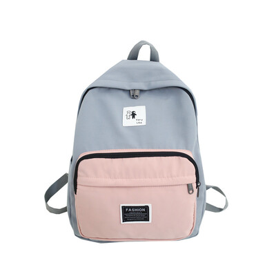 

Yaxian style schoolbag womens Korean primary high school simple day system small&fresh backpack college students