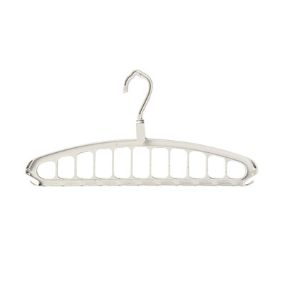 

Toponeto Plastic Clothes Hanger Clothes Towel Hook Closet Organizer Plastic Storage Rack