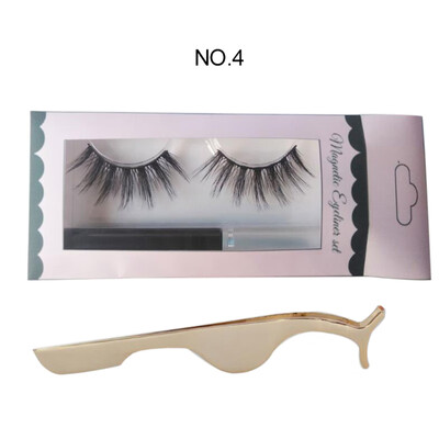

Magnetic Liquid EyelinerMagnetic False EyelashesTweezer 3pcsSet Waterproof Long Lasting Eyeliner False Eyelashes
