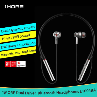 

Xiaomi 1MORE Dual Driver BT ANC In-Ear Headphones E1004BA Hi-Res Bluetooth Neckband Earphones Noise Cancellation Headset With Mic