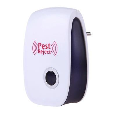 

EU Plug Electronic Pest Repeller Ultrasonic Rejector Mosquito Rat Repellent
