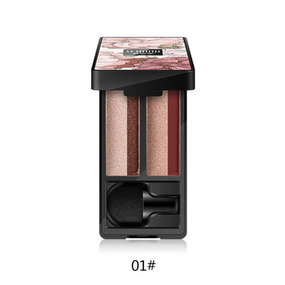 

Lazy Two-color Gradient Eye Shadow Palette Waterproof Anti-fouling Light Powder Silky Two-color Eye Shadow