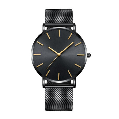 

65mm Ultra-Thin Waterproof Fashion Couples Watches Simple Business Leisure Men&Women General Quartz Watches