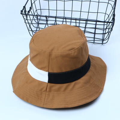 

Hat Korean Japanese personality striped basin hat men&women dome tide sun shade sun hat hip-hop hat student fisherman hat
