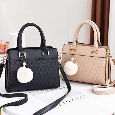 

Shoulder bag handbags new PU leather foreign trade ladies simulation leather fashion embossed Messenger bag handbags