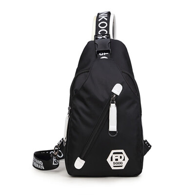 

Chest bag travel bag mens casual messenger bag
