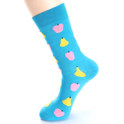 

Funny Women Men Hip Hop Socks Fashion Cotton Happy Socks Food Fruit Trendy Socks Crew Socks