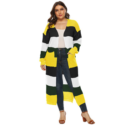 

Toponeto Women Plus Size Knitting Open Cape Casual Coat Blouse Kimono Jacket Cardigan