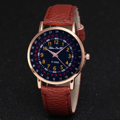 

Genuine Womens Roman Numerals watches women clock Luxury Fashion Leather Band Analog Quartz Round WristWatches Montre Femme &Ff