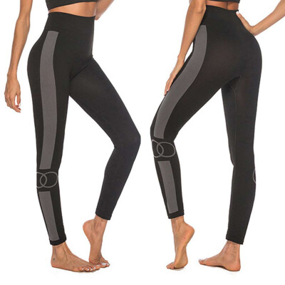 

Tailored Women Workout Striped Circle Print Leggings Fitness Sport Yoga Athletic Pants